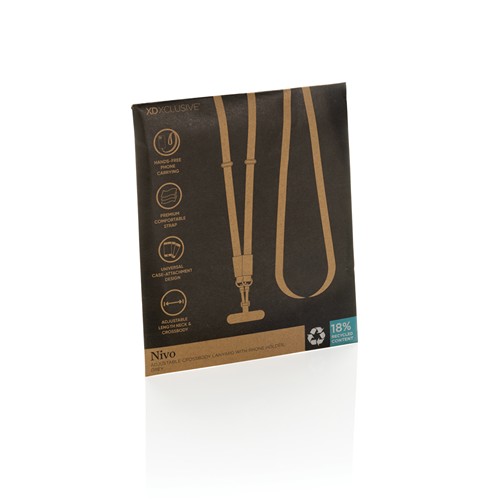 Cordón bandolera de PET reciclado Nivo RCS