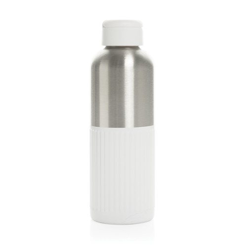 white Botella de agua antigoteo Ripple RCS R-steel con asa 750 ml