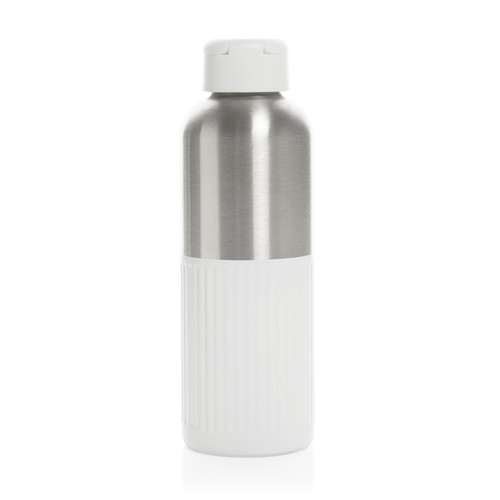 white Botella de agua antigoteo Ripple RCS R-steel con asa 750 ml