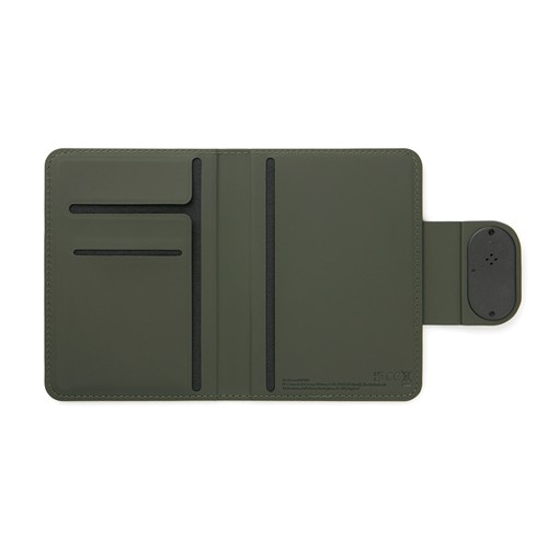 green Funda pasaporte VINGA Baltimore RCS con buscador doble