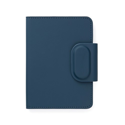 azul marino Funda pasaporte VINGA Baltimore RCS con buscador doble