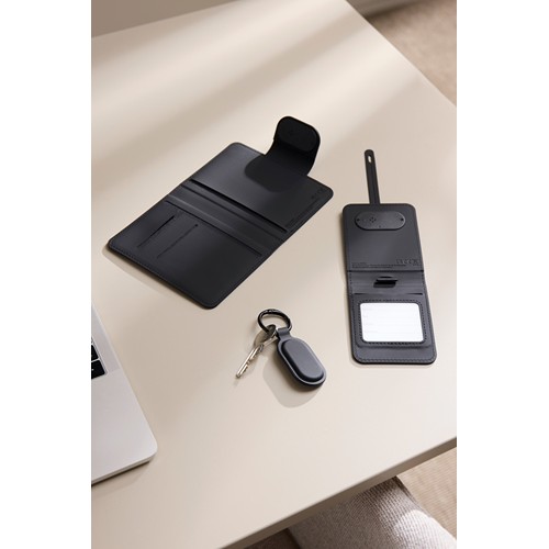 Funda pasaporte VINGA Baltimore RCS con buscador doble