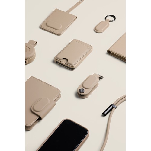 Funda pasaporte VINGA Baltimore RCS con buscador doble