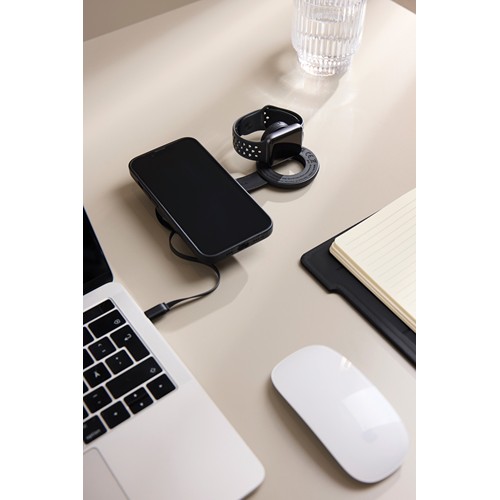 VINGA Baltimore RCS Chargeur de voyage sans fil 2-en-1 15W - 11
