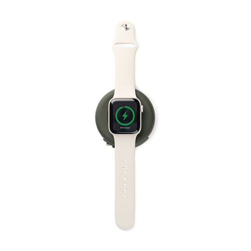 green Cargador inalámbrico 2 en 1 VINGA Baltimore RCS 15W