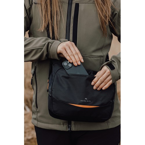 black Bolso bandolera Nordic Drift Trail RCS de 4L