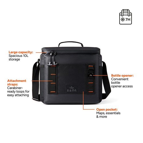 black Bolsa térmica impermeable Nordic Drift Storm RCS 10L