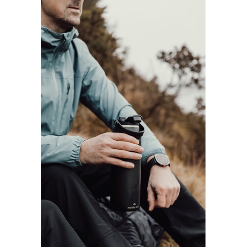 black Botella deportiva térmica Nordic Drift RCS Trail 940 ml