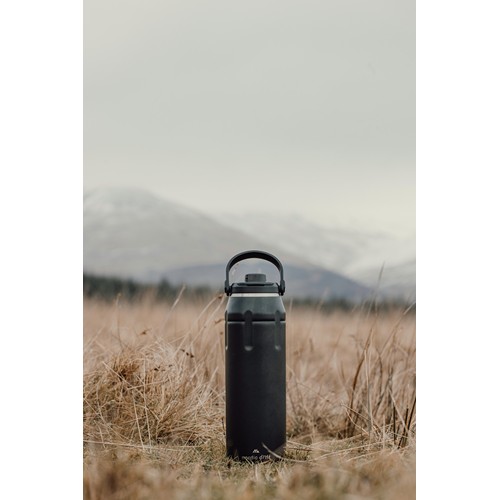 black Botella deportiva térmica Nordic Drift RCS Trail 940 ml