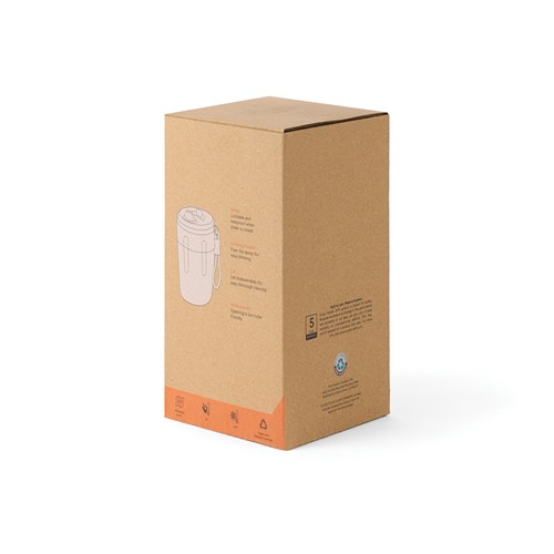 Taza café Nordic Drift Trail RCS cierre y hermética 350 ml