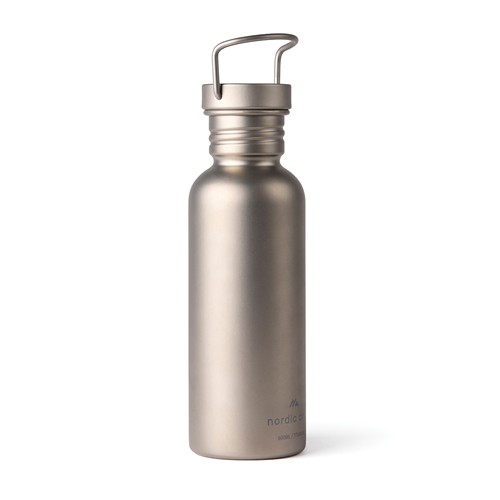 Bouteille d'eau 600ml ultra légère titane Nordic Drift Trail - 7