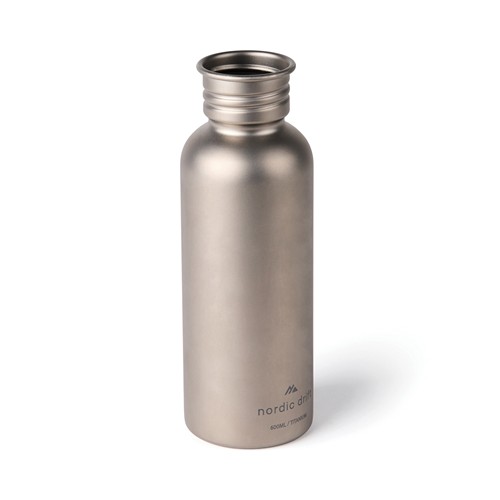 Bouteille d'eau 600ml ultra légère titane Nordic Drift Trail - 8