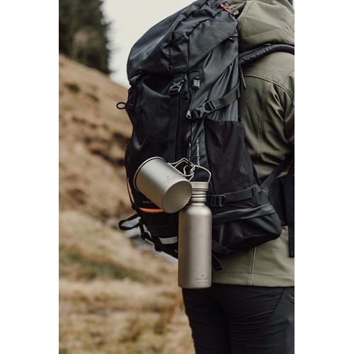 Bouteille d'eau 600ml ultra légère titane Nordic Drift Trail - 14