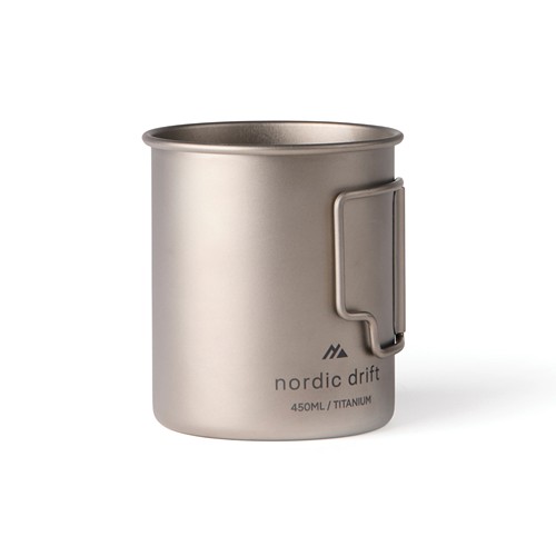 Vaso Nordic Drift Trail Ultra Light de titanio de 450 ml