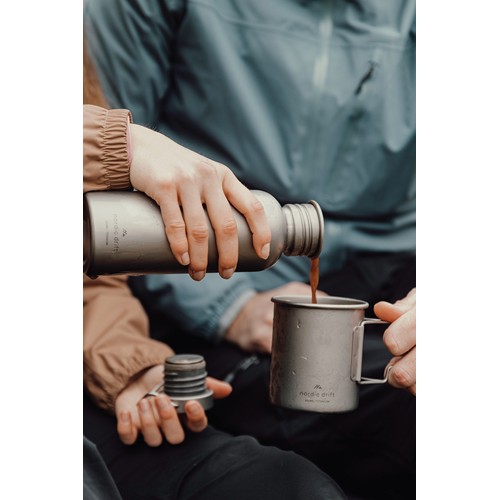 Vaso Nordic Drift Trail Ultra Light de titanio de 450 ml