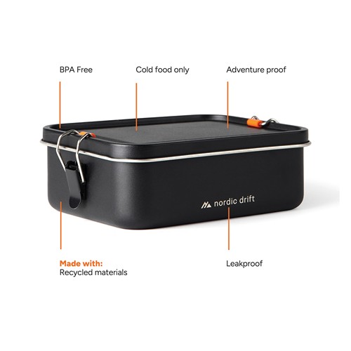 Fiambrera de aventura RCS Nordic Drift Trail de 1200 ml