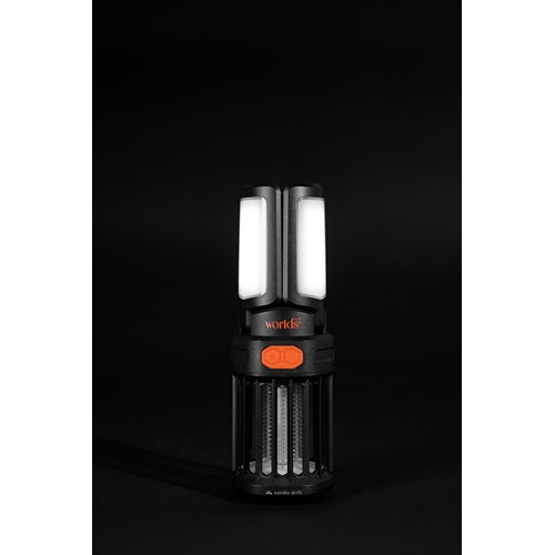 Lámpara camping anti mosquitos portátil Nordic Drift Titan