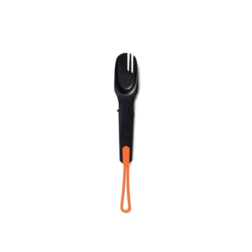 black Cubiertos para exteriores Nordic Drift Trail 4 en 1