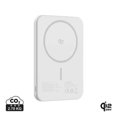 POWERBANK MAGNÉTICA URBAN VITAMIN POMONA 5000 MAH QI2.2 25W