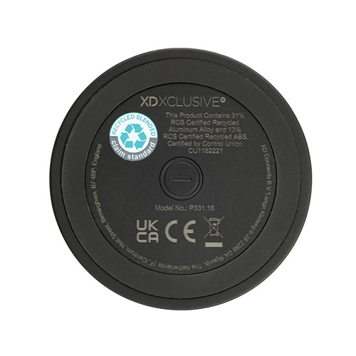 Altavoz magnético 5W de aluminio reciclado Nivio RCS