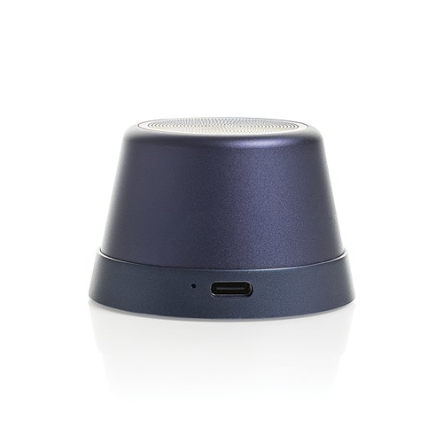 Altavoz magnético 5W de aluminio reciclado Nivio RCS