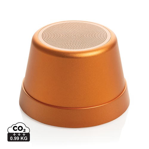 Altavoz magnético 5W de aluminio reciclado Nivio RCS