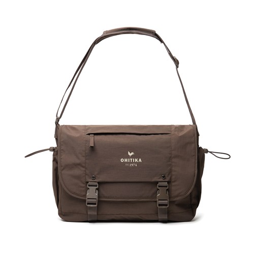 marrón Bolsa bandolera KENTO URBAN RCS nailon reciclado 15,6