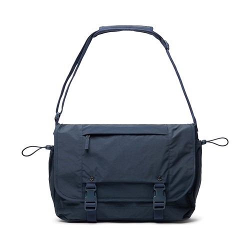 azul marino Bolsa bandolera KENTO URBAN RCS nailon reciclado 15,6