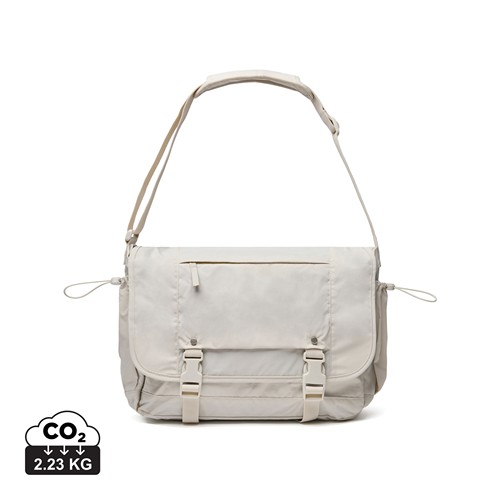 Bolsa bandolera KENTO URBAN RCS nailon reciclado 15,6