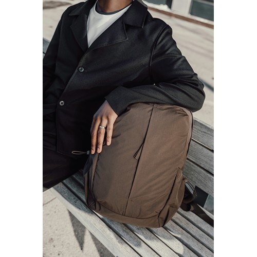 marrón Mochila KENTO URBAN RCS nailon reciclado 15,6