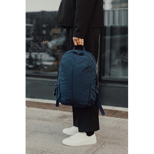 azul marino Mochila KENTO URBAN RCS nailon reciclado 15,6