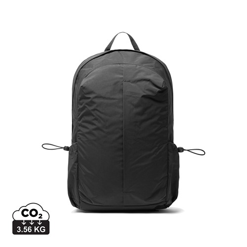 black Mochila KENTO URBAN RCS nailon reciclado 15,6