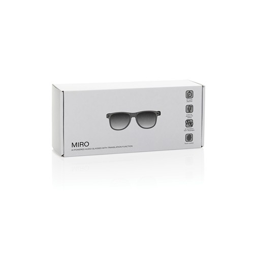 Miro – KI-gestützte Audiobrille mit Übersetzungsfunktion