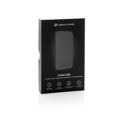 Powerbank Urban Vitamin Concord RCS ultradelgada de 3.000 mA