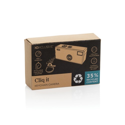 Porte-clés appareil photo en ABS RCS Cliq it - 15