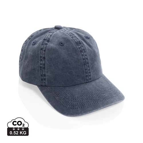 Gorra BEAU AWARE™ de sarga de algodón 6 paneles y 270 g/m.