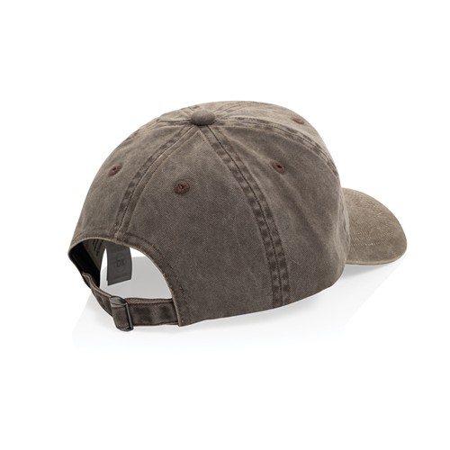 marrón Gorra BEAU AWARE™ de sarga de algodón 6 paneles y 270 g/m.