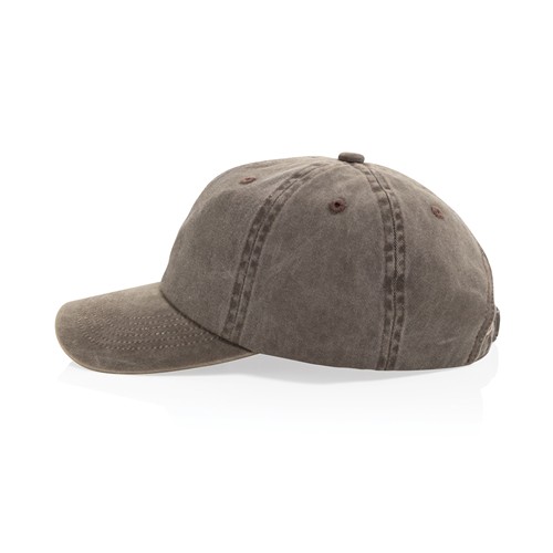marrón Gorra BEAU AWARE™ de sarga de algodón 6 paneles y 270 g/m.