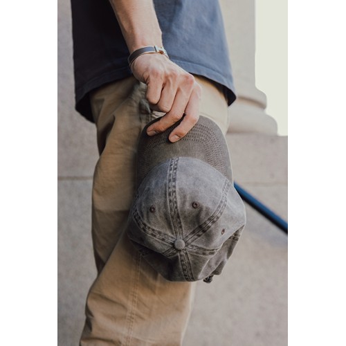 marrón Gorra BEAU AWARE™ de sarga de algodón 6 paneles y 270 g/m.