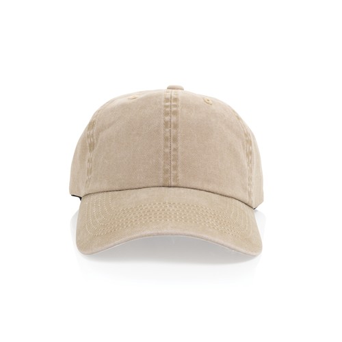 beis Gorra BEAU AWARE™ de sarga de algodón 6 paneles y 270 g/m.