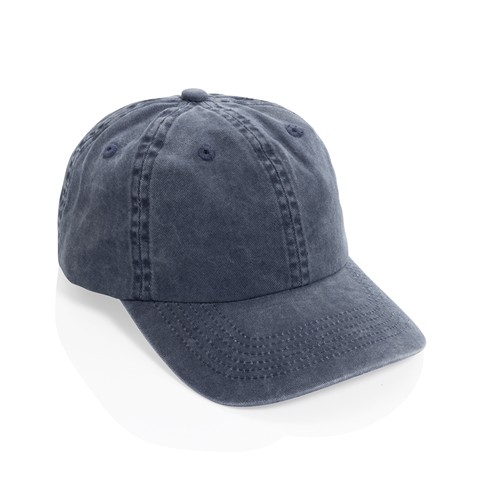 azul marino Gorra BEAU AWARE™ de sarga de algodón 6 paneles y 270 g/m.