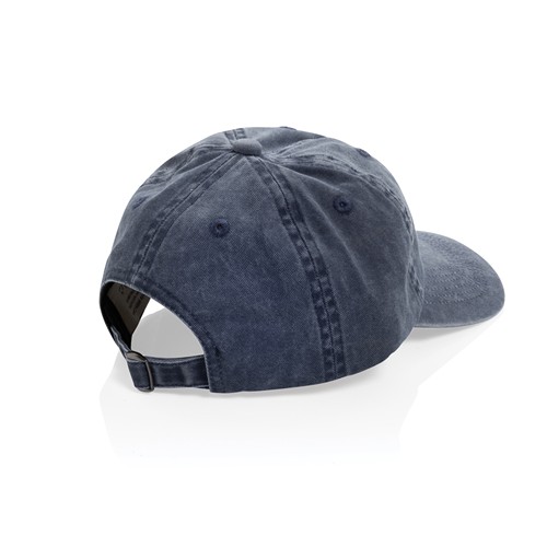 azul marino Gorra BEAU AWARE™ de sarga de algodón 6 paneles y 270 g/m.
