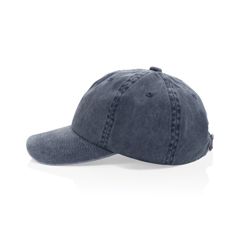 azul marino Gorra BEAU AWARE™ de sarga de algodón 6 paneles y 270 g/m.