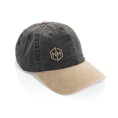 Casquette à 6 panneaux en coton sergé bicolore BEAU AWARE™ thumbnail 7