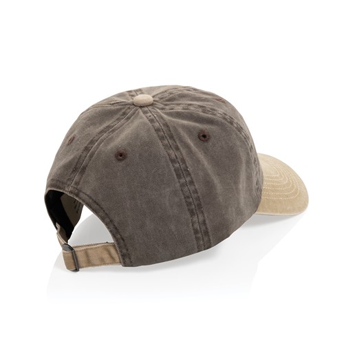 marrón Gorra algodón bicolor 270 g/m² con 6 paneles BEAU AWARE™