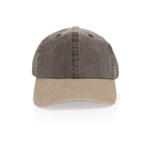 marrón Gorra algodón bicolor 270 g/m² con 6 paneles BEAU AWARE™