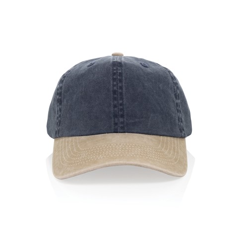 azul marino Gorra algodón bicolor 270 g/m² con 6 paneles BEAU AWARE™