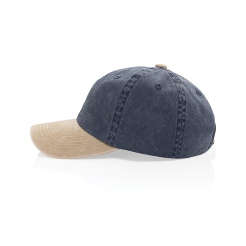 azul marino Gorra algodón bicolor 270 g/m² con 6 paneles BEAU AWARE™