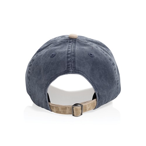 azul marino Gorra algodón bicolor 270 g/m² con 6 paneles BEAU AWARE™