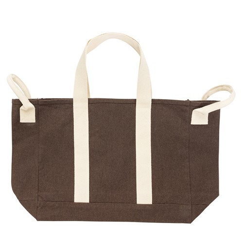marrón Bolsa playa BEAU AWARE™ lona reciclada 400 g/m² asa lateral